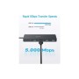Концентратор USB-C to 4xUSB-A Anker (A8309G11)