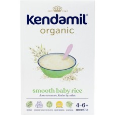 Дитяча каша Kendamil Безмолочна Organic Рисова з 4-6 місяців 120 г (92000154)