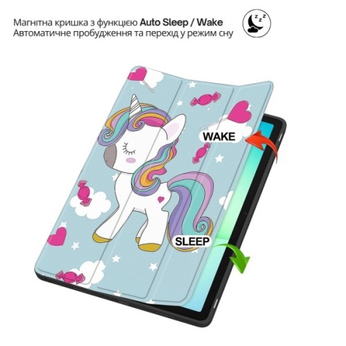 Чохол до планшета BeCover Flexible TPU Mate Samsung Galaxy Tab A11 SM-X133/X135 8.7" Unicorn (715592)