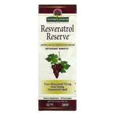 Антиоксидант Nature's Answer Ресвератрол, Resveratrol Reserve, 150 мл (NTA-26177)