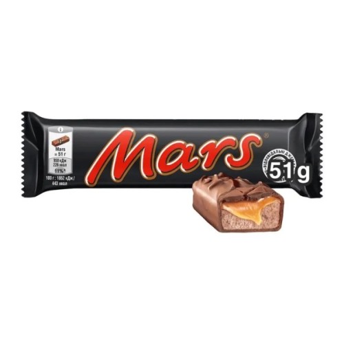 Батончик Mars шоколадний 51 г (502931)