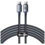 Дата кабель USB-C to USB-C 1.2m 100W black Baseus (CAJY000601)