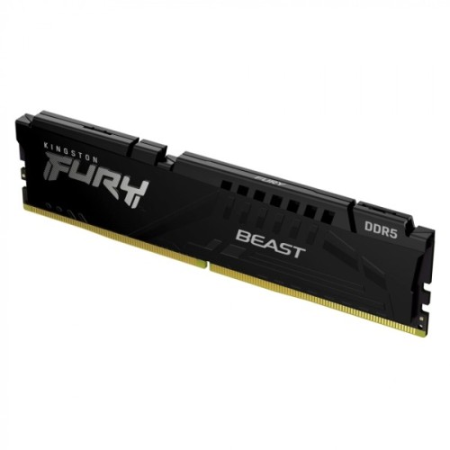 Модуль пам'яті для комп'ютера DDR5 16GB 5600 MHz Beast Black Kingston Fury (ex.HyperX) (KF556C40BB-16)