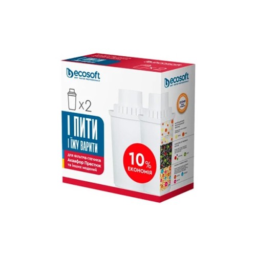 Картридж для фільтра глечика Ecosoft Аквафор 2шт (CRVK2AQRECO)