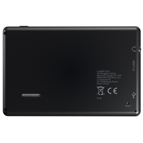 Автомобільний навігатор Modecom Device FreeWAY CX 5.0 8GB 5" MapFactor EU (NAV-FREEWAYCX5-MF-EU)