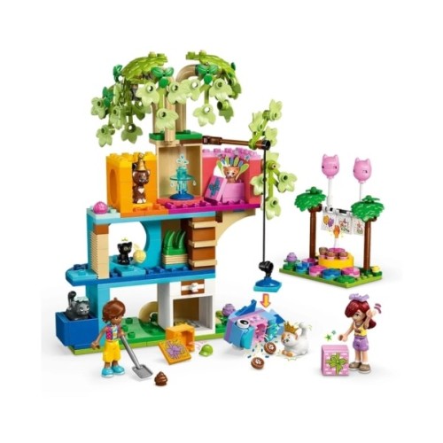 Конструктор LEGO Friends День народження кота та будинок на дереві (42666)