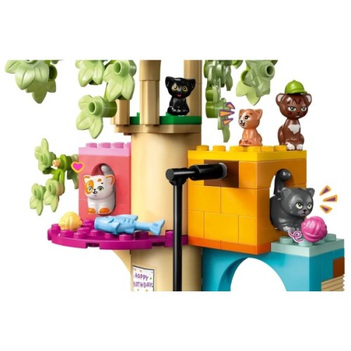 Конструктор LEGO Friends День народження кота та будинок на дереві (42666)