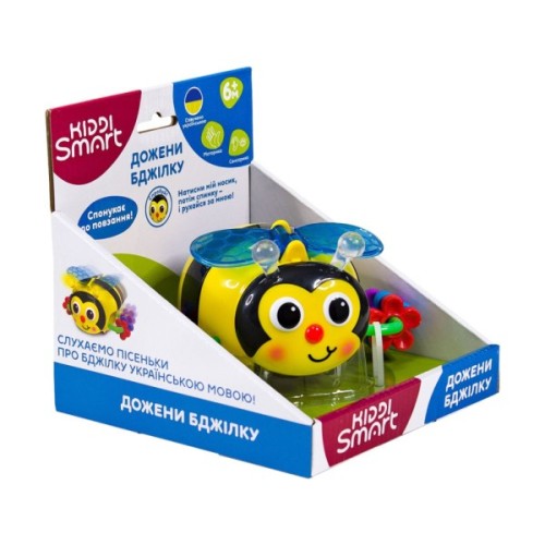 Розвиваюча іграшка Kiddi Smart Дожени Бджілку (світло, звук) (557822-43)
