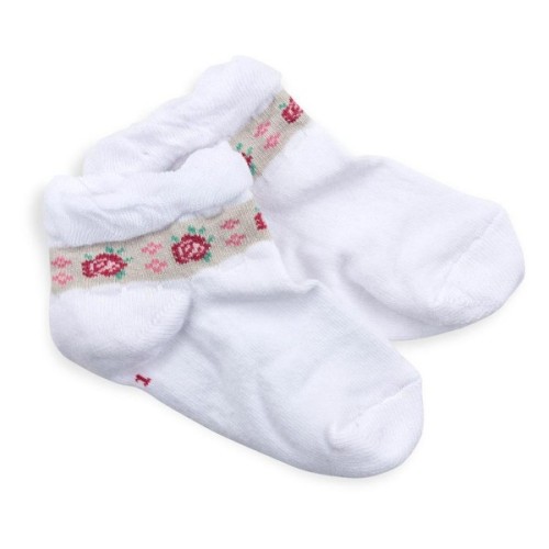 Шкарпетки дитячі UCS Socks з квіточками (M0C0101-1186-1-3G-white)