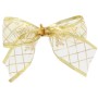 Прикраса декоративна Chomik бант органза 4 шт, 10 х 10 см, золотистий (5900779853737_1)