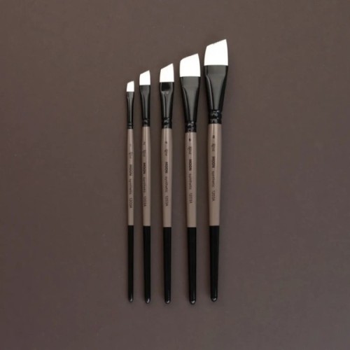 Пензлик для малювання Rosa Синтетика кутова, MOON 1203A, №6 (4823098534211)