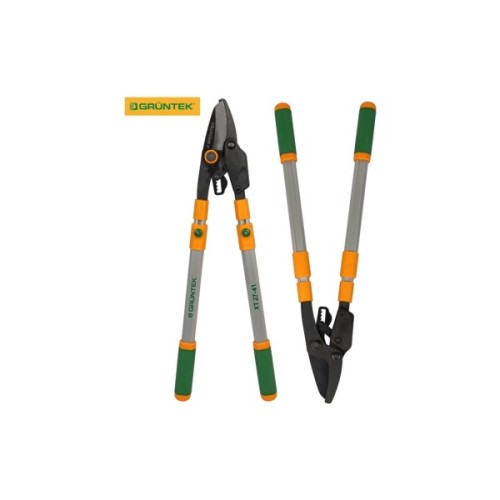 Секатор Gruntek XT 27-41 з храповим механізмом, d 40мм, 700-1040мм, з телескопiчними ручками (295070140)