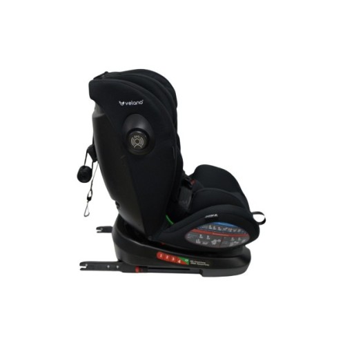 Автокрісло Velano Aura 360° i-Size 40150 см, ISOFIX, black (48415)