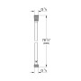 Шланг для душа Grohe VitalioFlex Silver TwistStop 2000 (27507001)