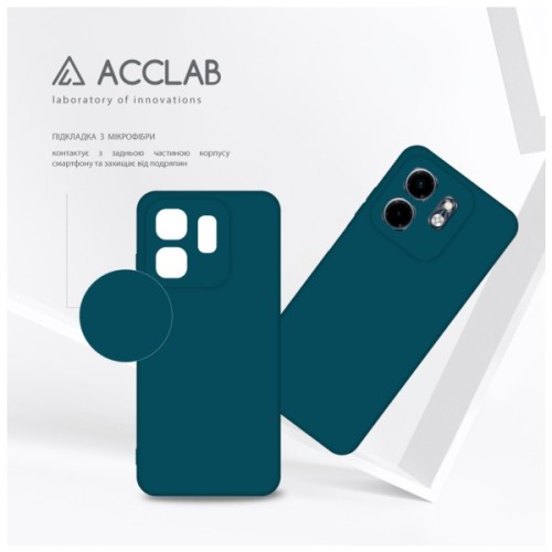 Чохол до мобільного телефона ACCLAB SoftShell Infinix Smart 9 Blue (1283126611681)