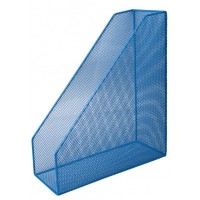 Лоток для паперів Buromax вертикальний, металевий, синій (BM.6260-02)