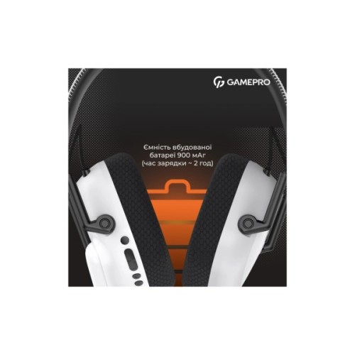 Навушники GamePro Genesis Mercury Pro 3-Mode White (HSW120W)