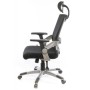 Офісне крісло Аклас Прима PL HR ANF Чорне (12698)