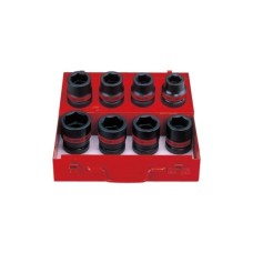 Набір торцевих головок KING TONY 1" ударних 8 шт. (8410SP)