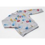 Набір дитячого одягу Breeze з тваринками (15874-92B-gray)