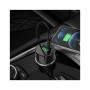 Зарядний пристрій HOCO 1xUSB-C PD20W + 1xUSB QC3.0 car adapter Z42 black (6931474742544)