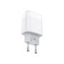 Зарядний пристрій HOCO C73A 2xUSB 12W white (6931474712912)
