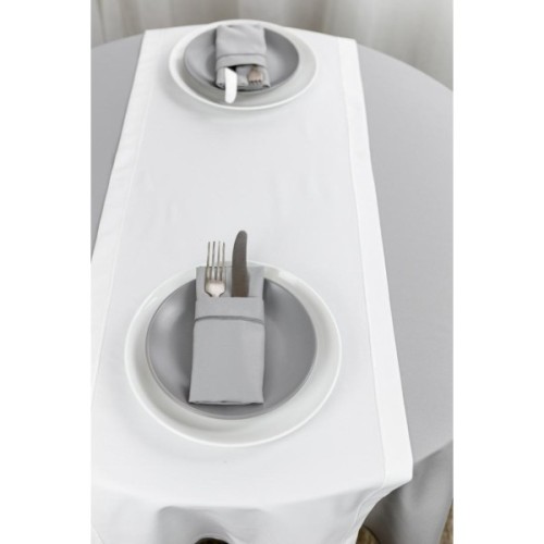 Доріжка на стіл Прованс Kelly біла 40х140 см (032900)