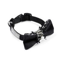 Нашийник для тварин Chloe's Home Perlove чорний S (CLH5422)