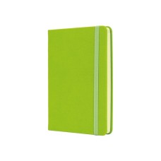 Книга записна Optima А6 SQUARE, тверда обкладинка, гумка, кремовий блок лінія, фісташковий (O20386-67)