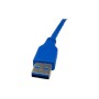 Дата кабель USB 3.0 AM/AF 1.5m 28 AWG, Super Speed Extradigital (KBU1632)