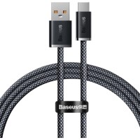 Дата кабель USB 2.0 AM to USB-C 1.0m 5A Gray Baseus (CALD000616)