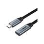 Дата кабель USB-C M to USB-C F 0.5m 5Gbps 60W 4K60Hz Cabletime (CA913664)