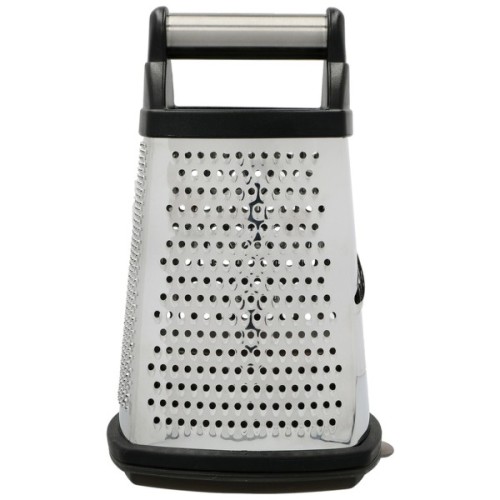 Терка KitchenAid Universal чотирьохстороння з контейнером, чорна (KQG300OSOBE)