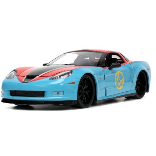 Машина Jada металева Марвел Шевроле Корвет із фігуркою Доктора Стренджа 1:24 (253225024)