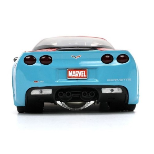 Машина Jada металева Марвел Шевроле Корвет із фігуркою Доктора Стренджа 1:24 (253225024)