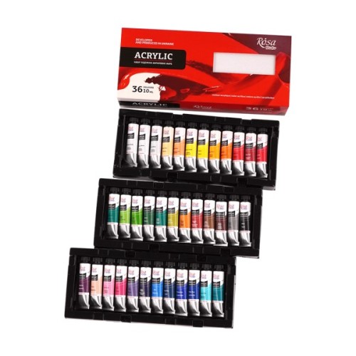 Акрилові фарби Rosa Studio 36*10мл (4823098538394)