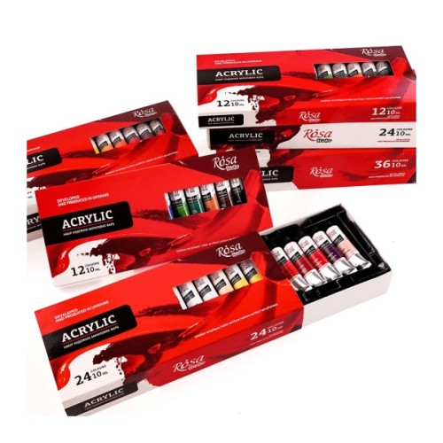 Акрилові фарби Rosa Studio 36*10мл (4823098538394)