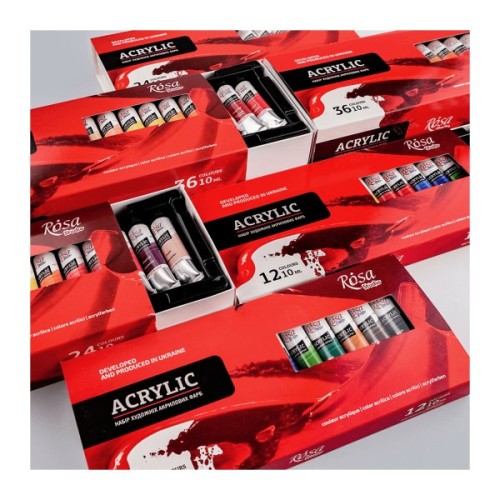 Акрилові фарби Rosa Studio 36*10мл (4823098538394)