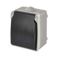 Розетка EMOS 16A 250V IP44 одинарна (A1396)