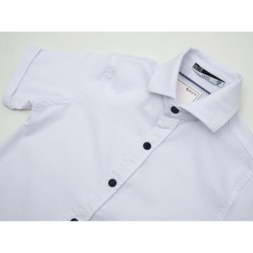 Сорочка дитяча Blueland з коротким рукавом (13911-116B-white)