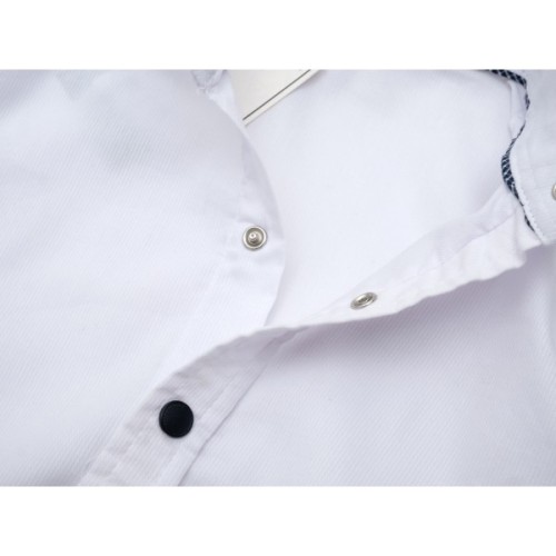 Сорочка дитяча Blueland з коротким рукавом (13911-116B-white)