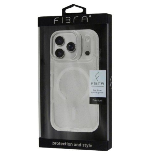 Чохол до мобільного телефона BeCover FIBRA Star Shine MagSafe Apple iPhone 17 Pro White (715431)