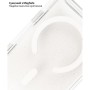 Чохол до мобільного телефона BeCover FIBRA Star Shine MagSafe Apple iPhone 17 Pro White (715431)