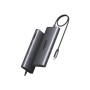 Концентратор Ugreen USB-C 2xHDMI 8K30Hz/4K60Hz + 3xUSB 3.2 + 2xUSB-C 3.2 + RJ45 + SD/TF + PD 100W (15534)