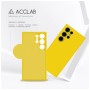 Чохол до мобільного телефона ACCLAB Silicone Case Samsung Galaxy S24 Ultra Yellow (1283126602122)