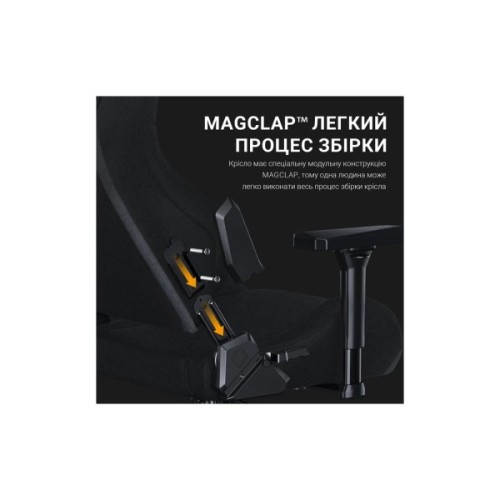 Крісло ігрове Anda Seat Kaiser Frontier Fabric Size XL Black (AD12YXL-17-B-F-B02)