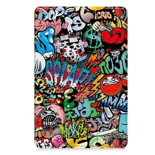 Чохол до планшета BeCover Smart Case Samsung Galaxy Tab S11 (SM-X730/X736) 11.0" Graffiti (714655)