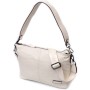 Сумка Vintage Жіноча з двома знімними ременями з натуральної шкіри Біла (22377)