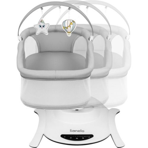 Крісло-гойдалка Lionelo Bella Set Grey Concrete (LO-BELLA SET GREY CONCRETE)