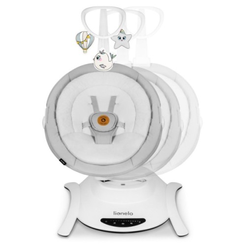 Крісло-гойдалка Lionelo Bella Set Grey Concrete (LO-BELLA SET GREY CONCRETE)